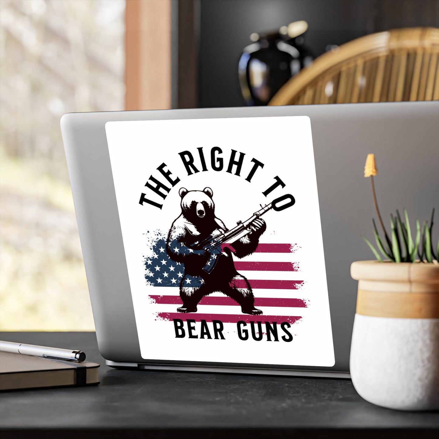 The Right to Bear Guns Sticker Decal