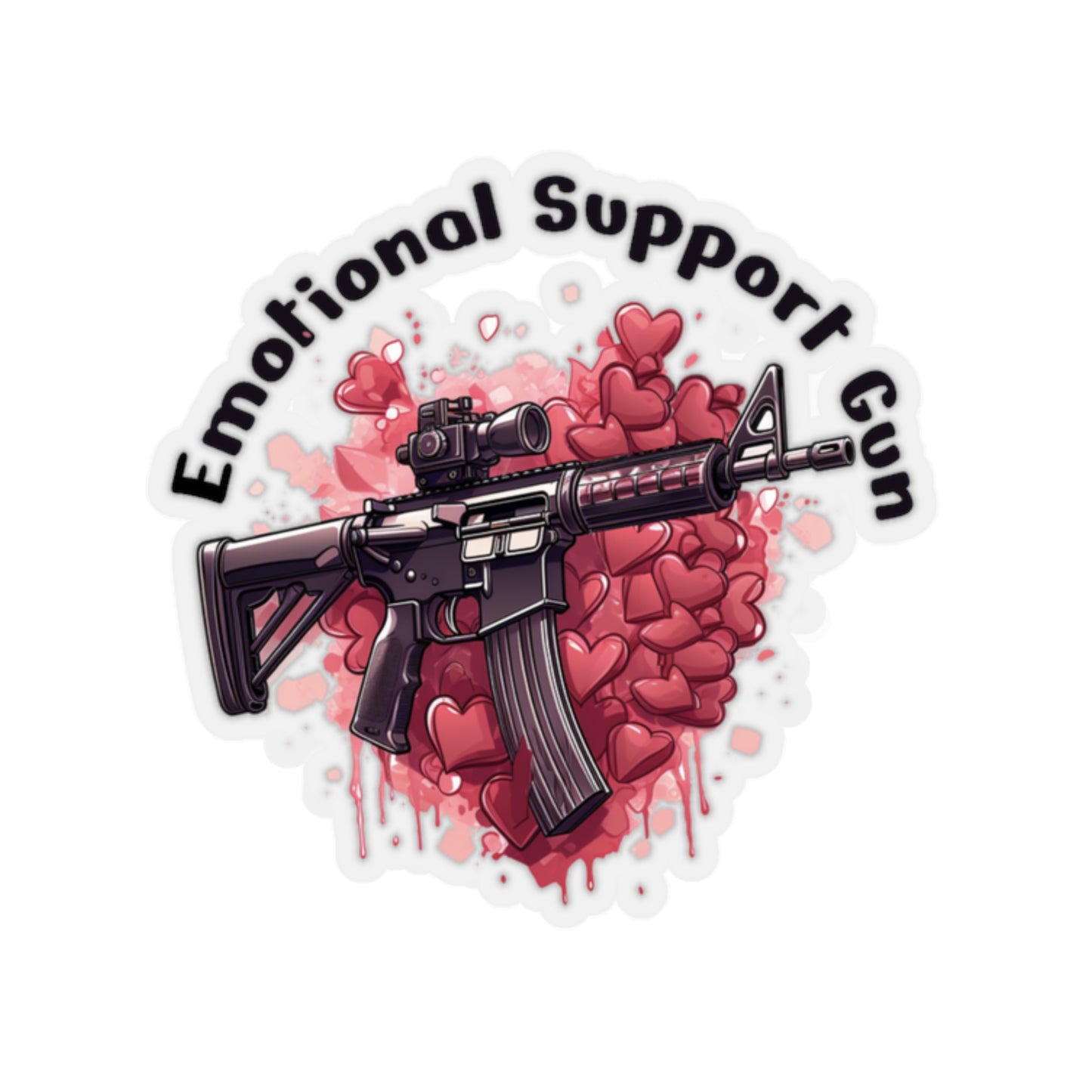 IJ Tactical Emotional Support Gun sticker