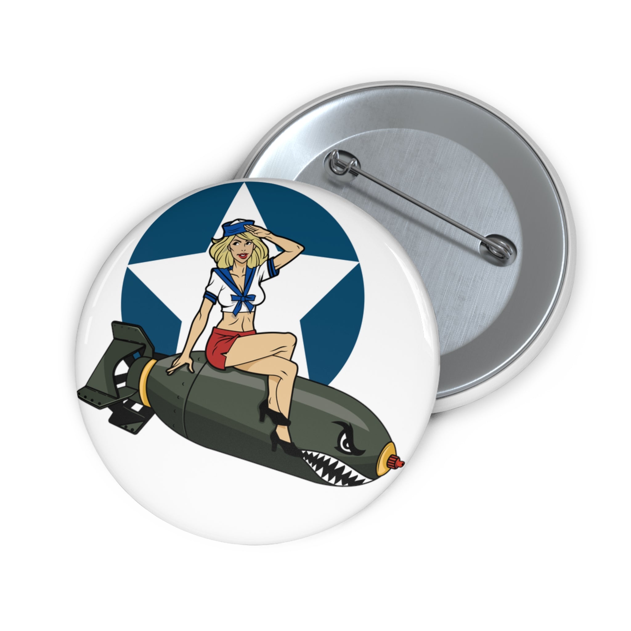 Bomber Girl Pin