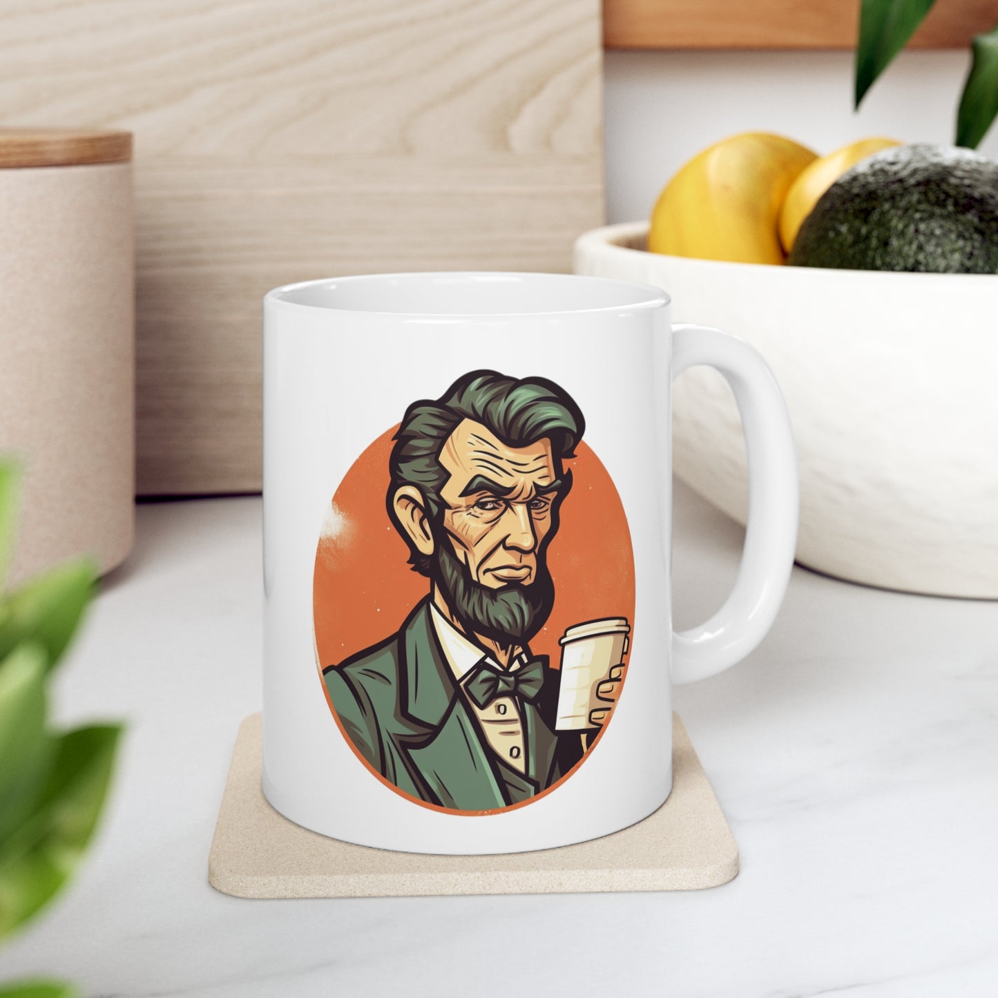 Lincoln Coffe Mug