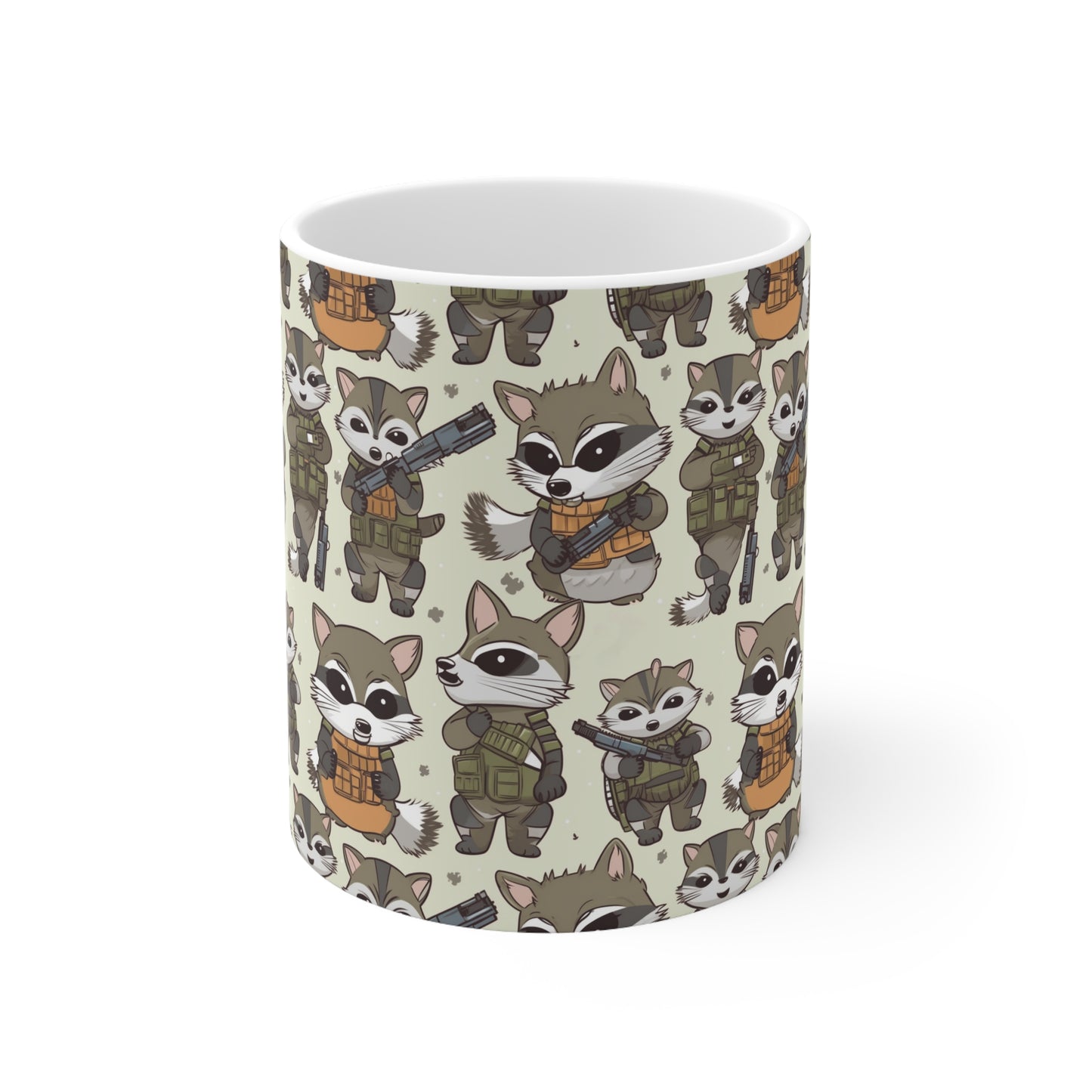 IJ Tactical Raccoon Ceramic Mug 11oz