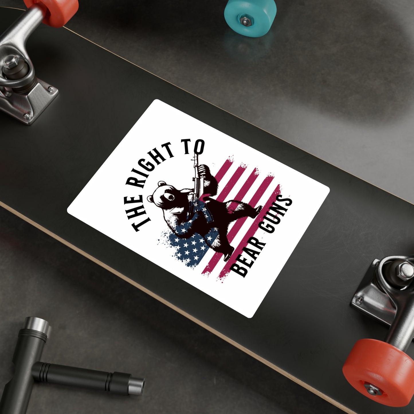 The Right to Bear Guns Sticker Decal