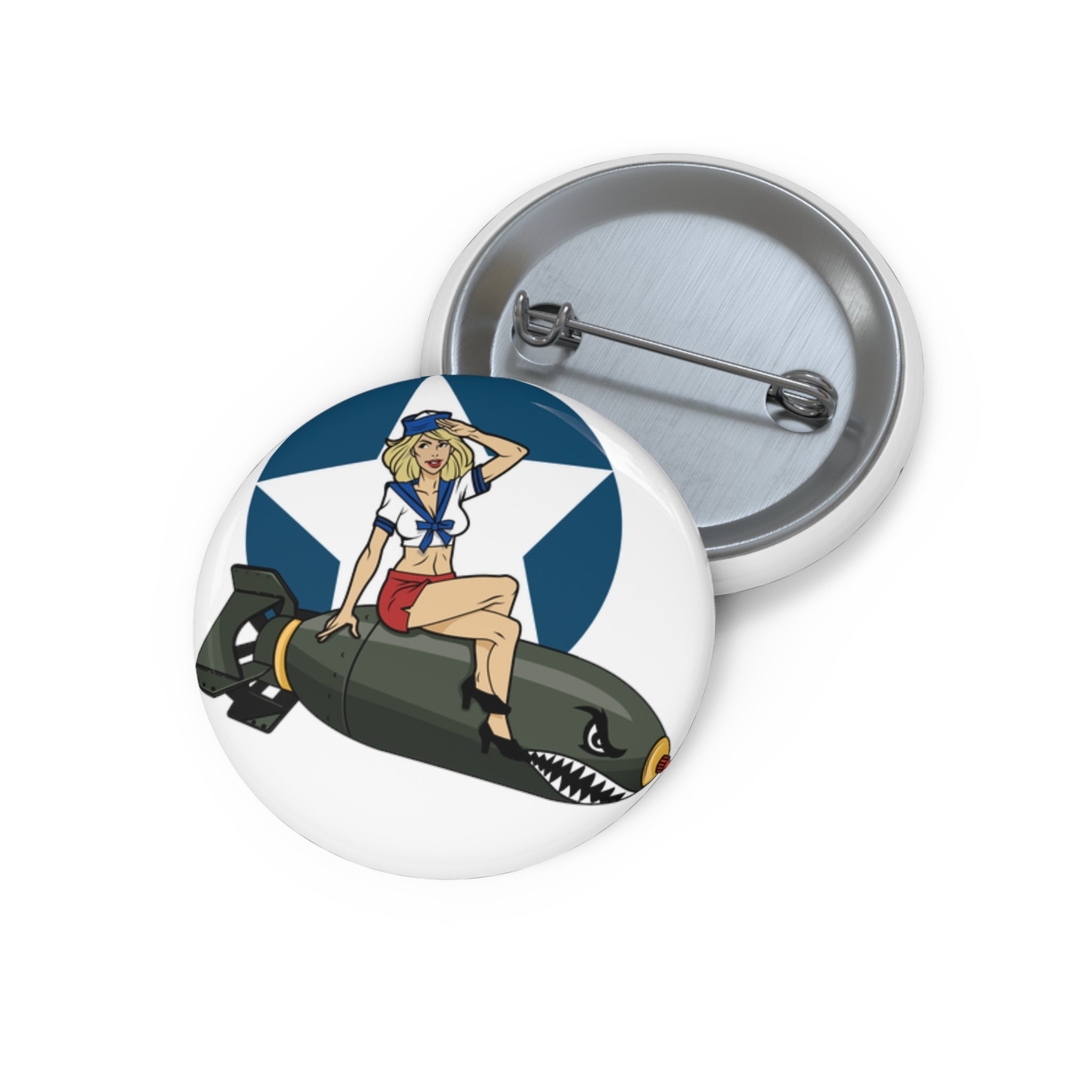 Bomber Girl Pin