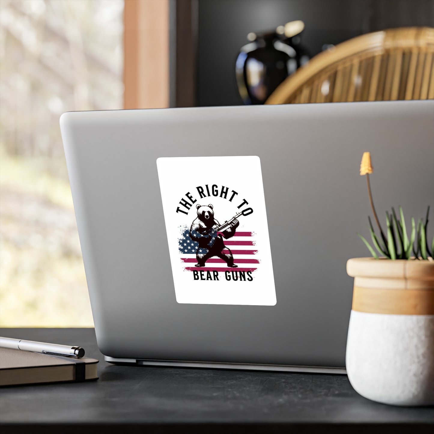 The Right to Bear Guns Sticker Decal