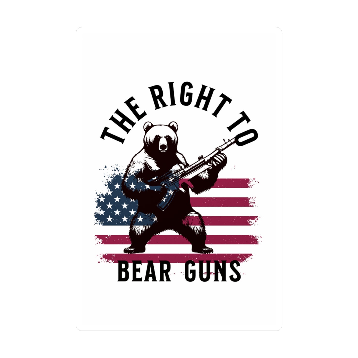 The Right to Bear Guns Sticker Decal