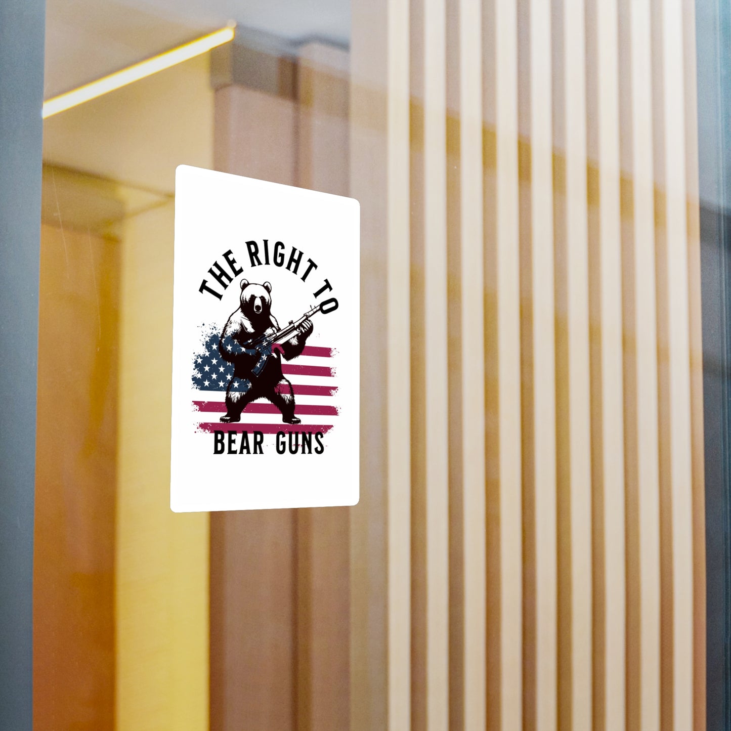 The Right to Bear Guns Sticker Decal