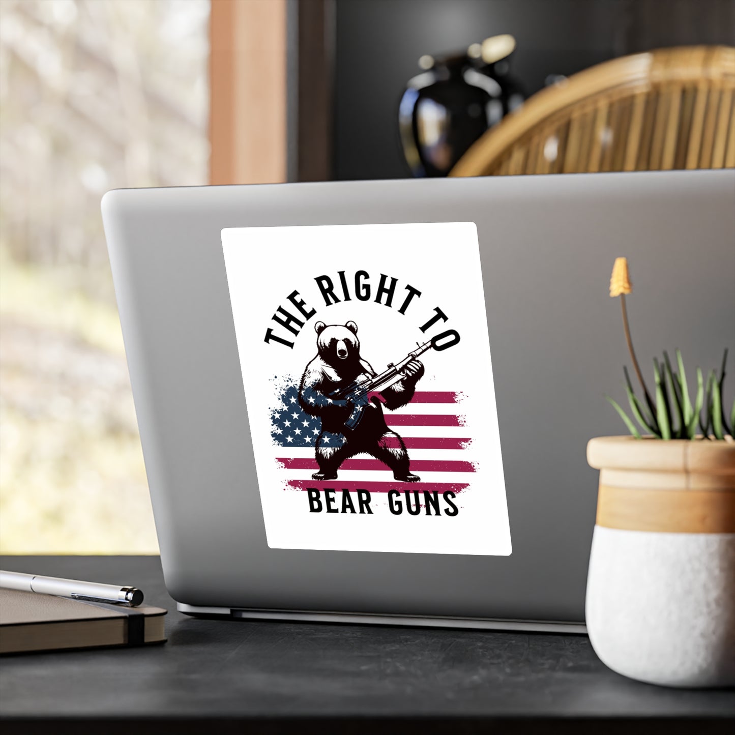 The Right to Bear Guns Sticker Decal