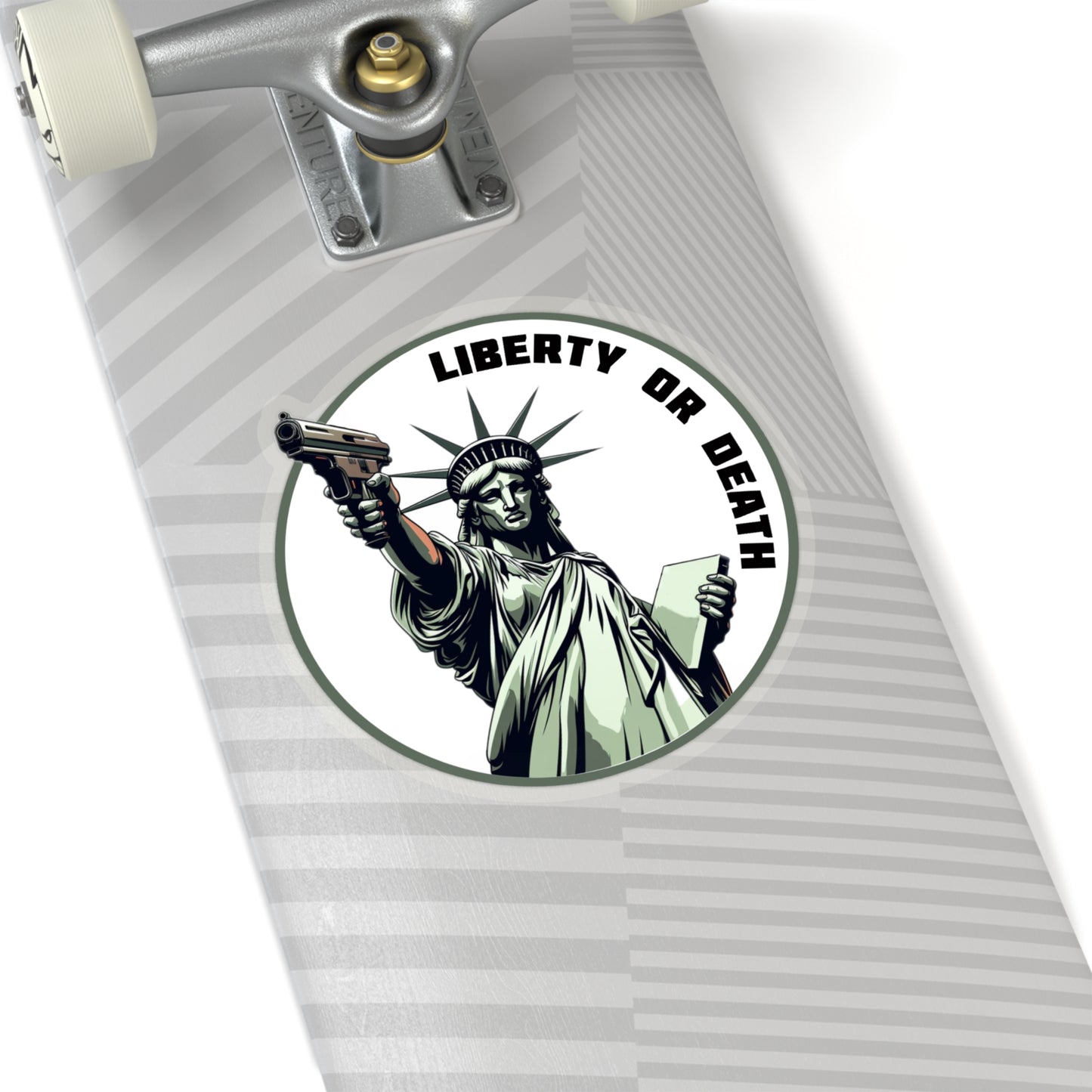 Liberty or Death tactical sticker