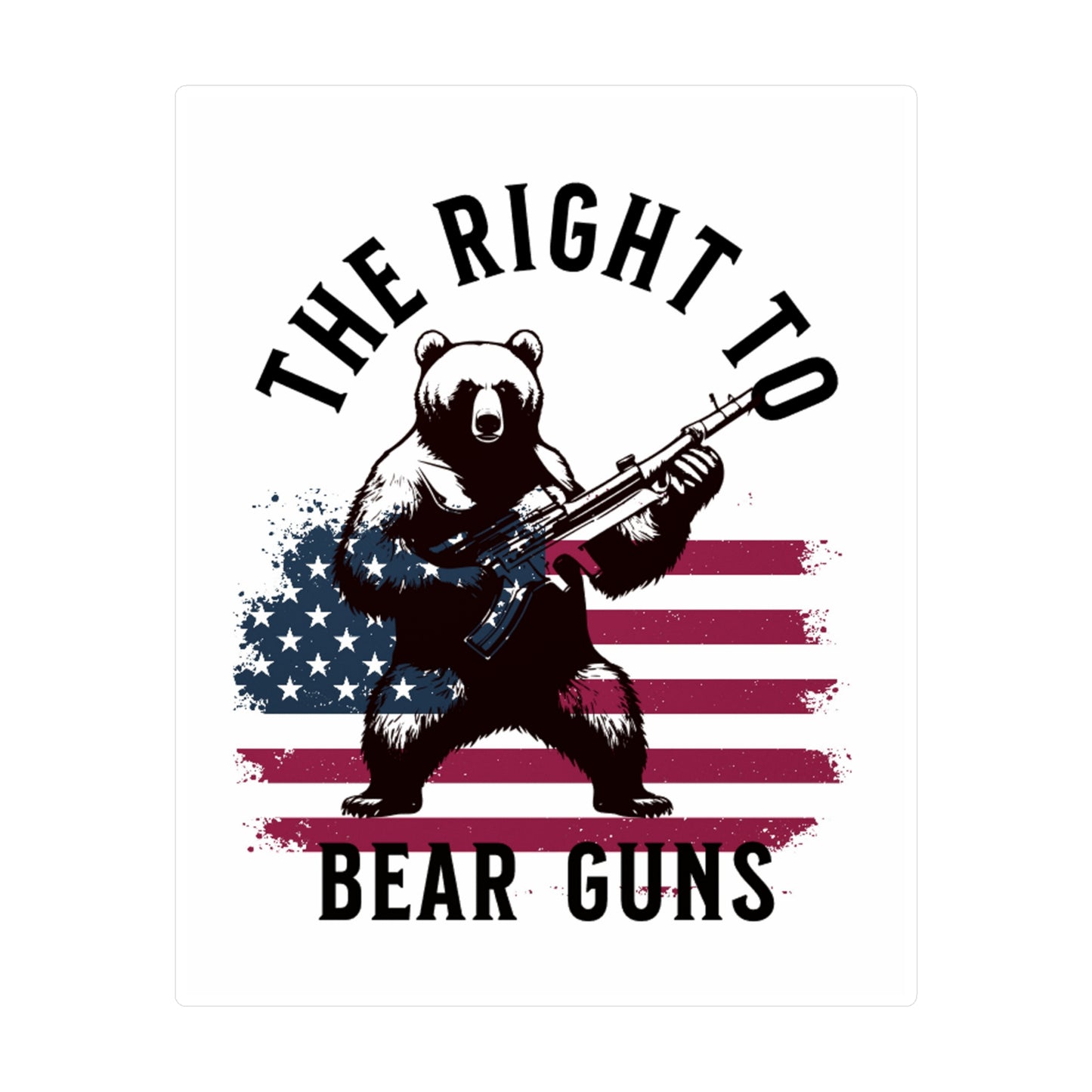 The Right to Bear Guns Sticker Decal