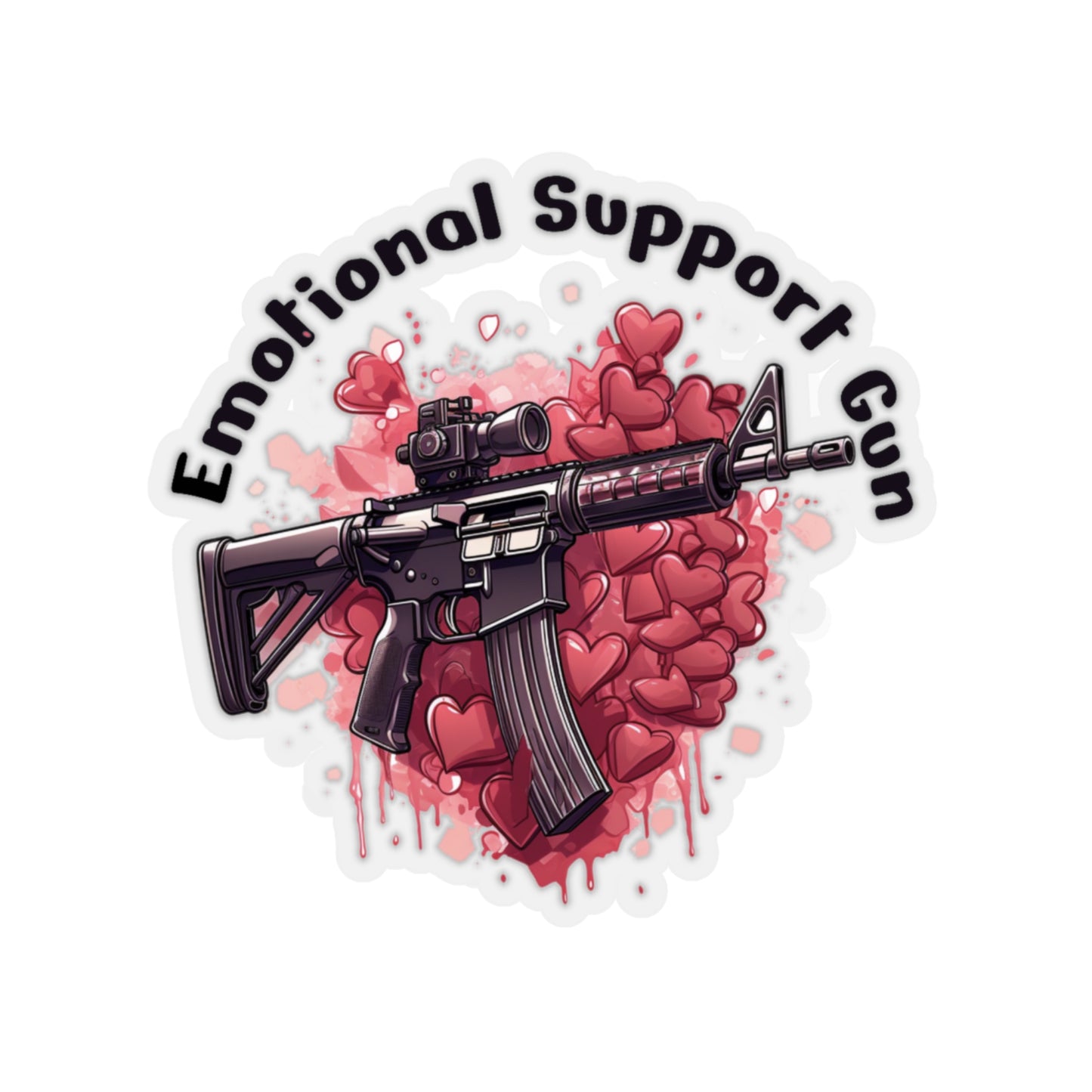 IJ Tactical Emotional Support Gun sticker