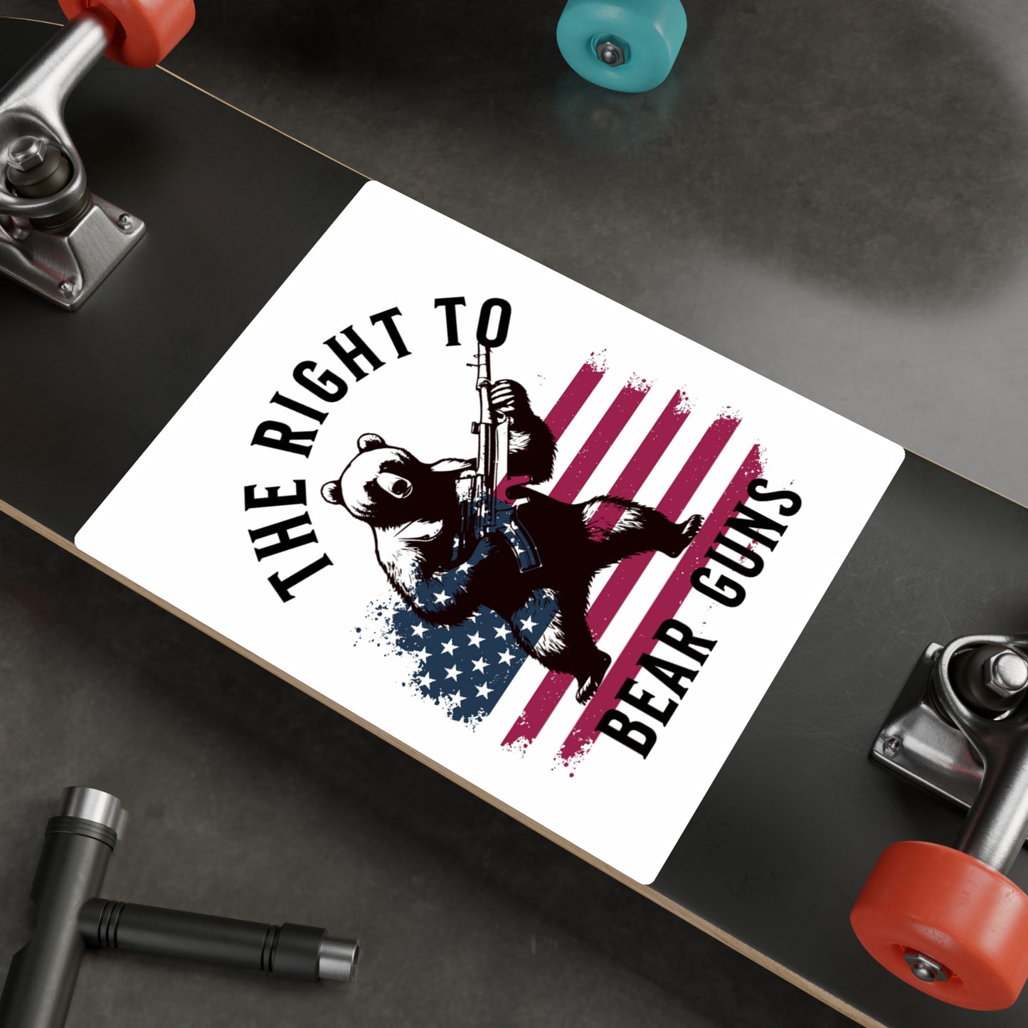 The Right to Bear Guns Sticker Decal