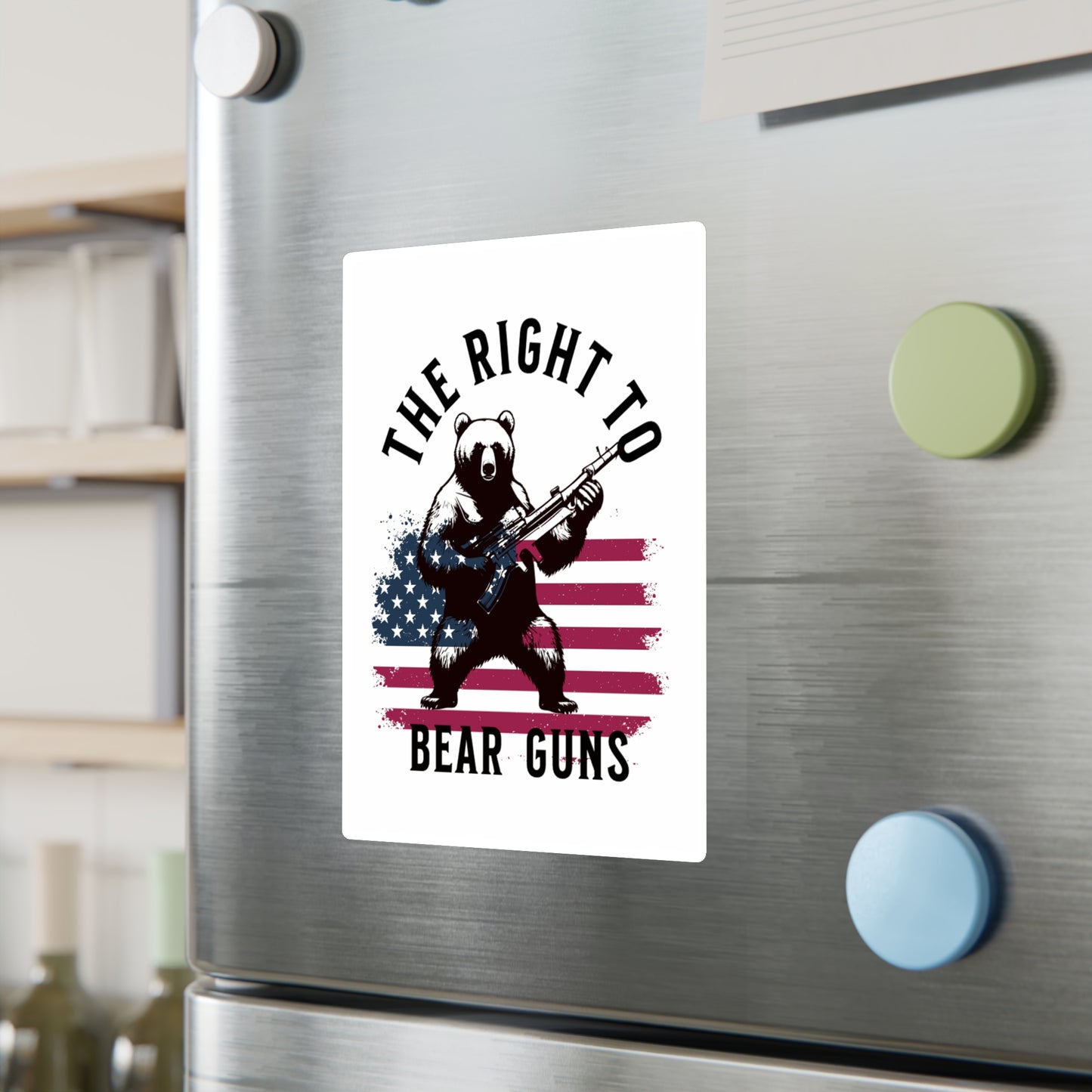 The Right to Bear Guns Sticker Decal