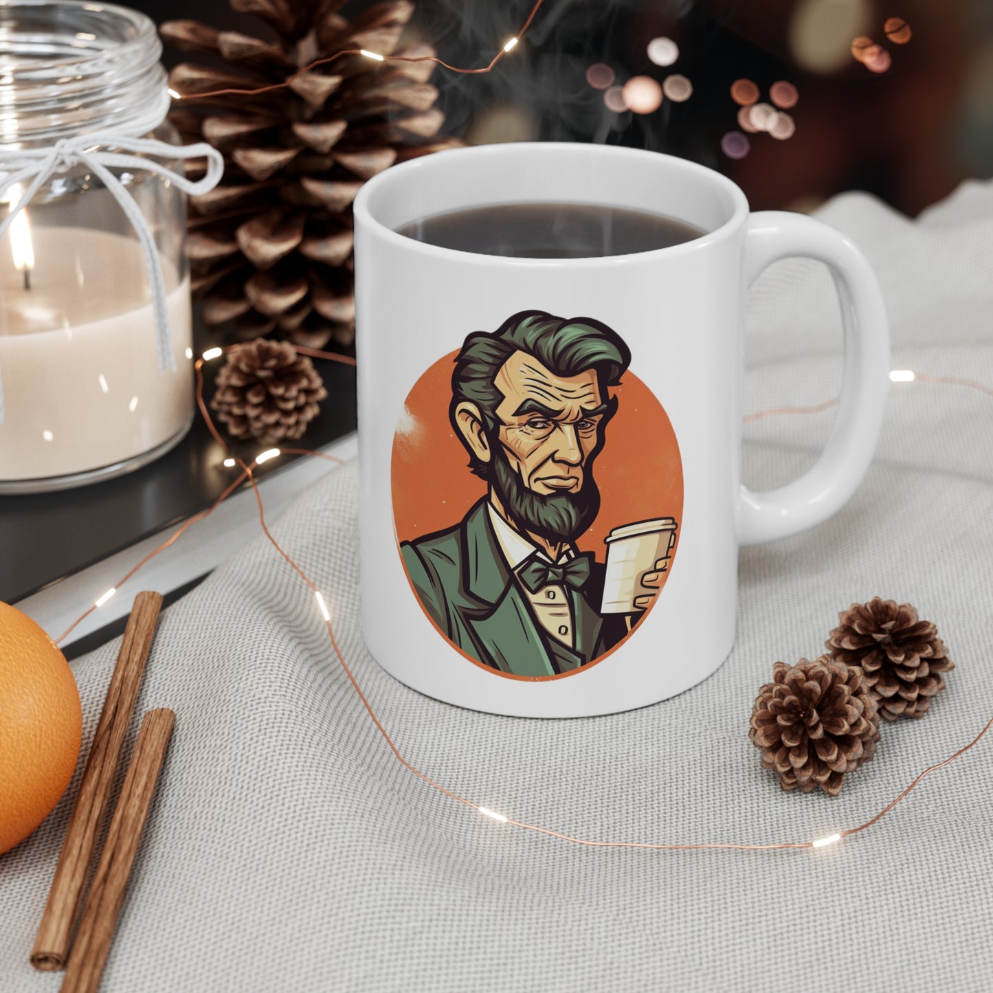 Lincoln Coffe Mug